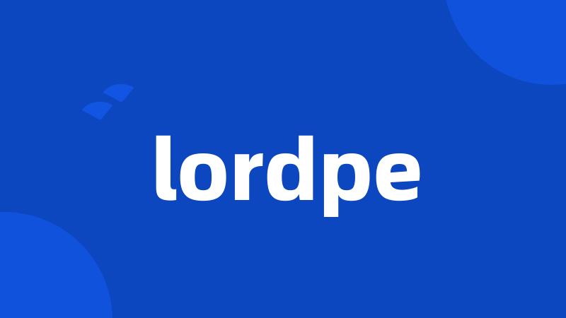 lordpe