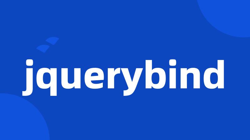 jquerybind