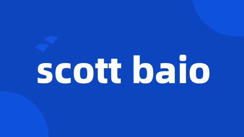 scott baio