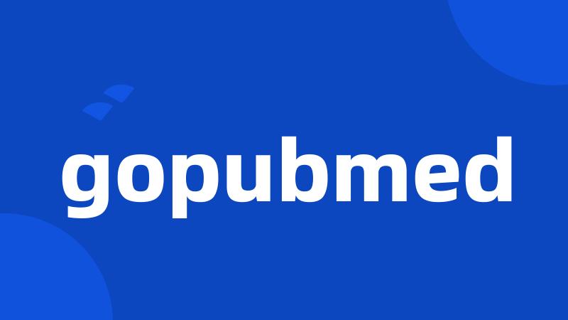 gopubmed