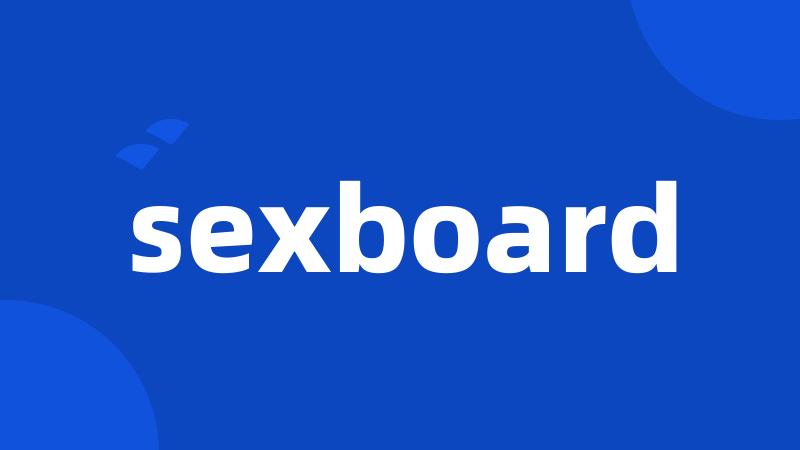 sexboard