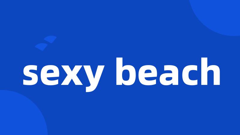 sexy beach