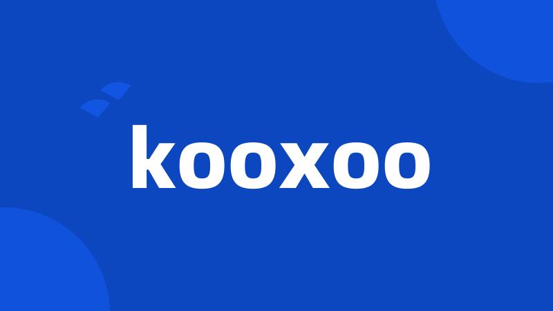 kooxoo