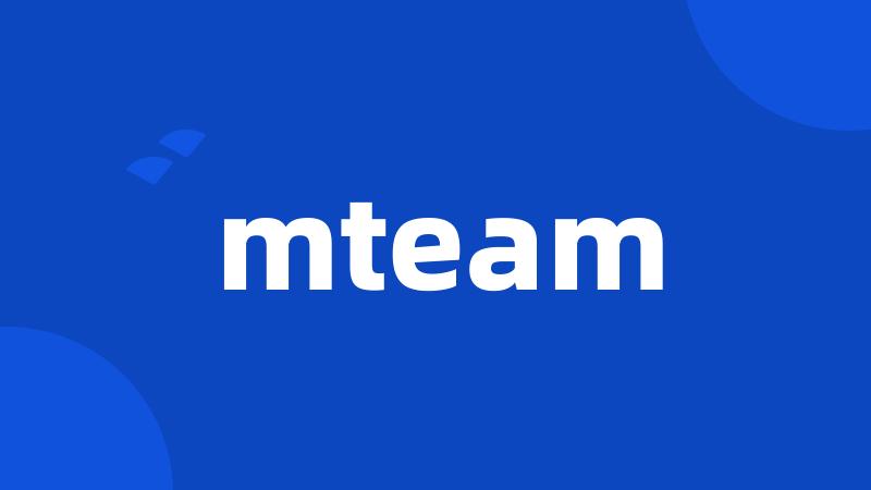 mteam