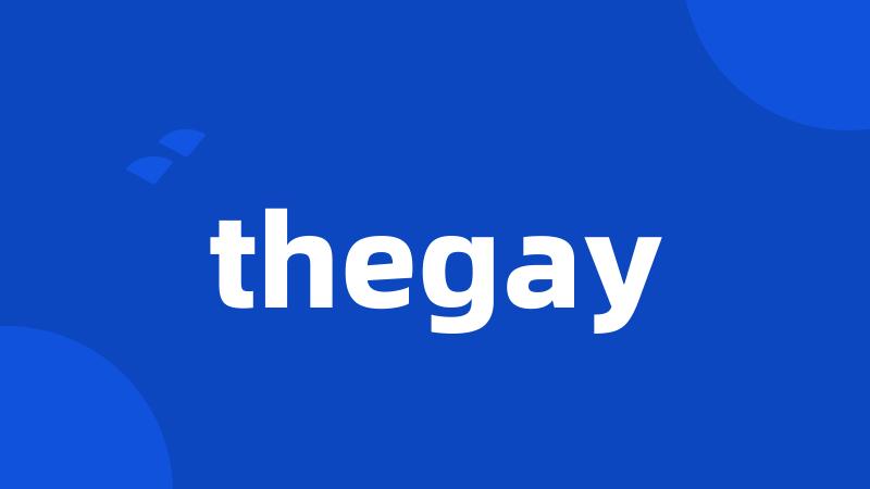 thegay