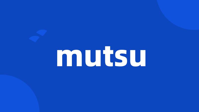 mutsu