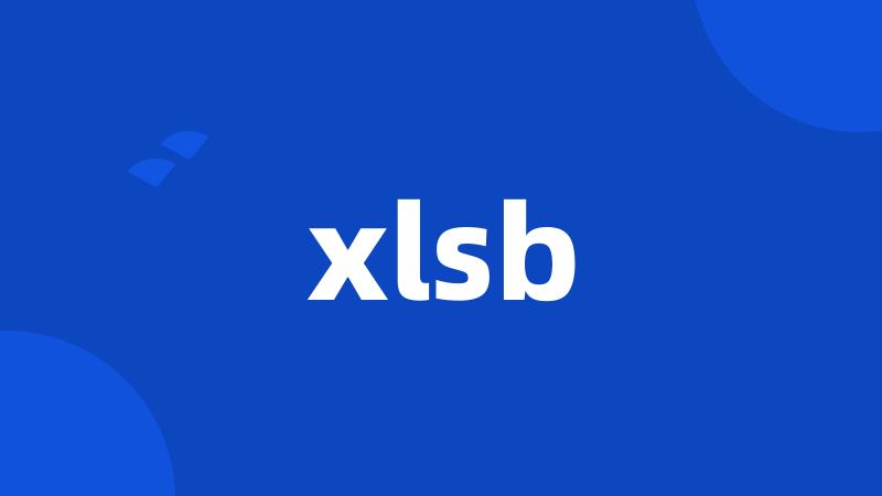 xlsb