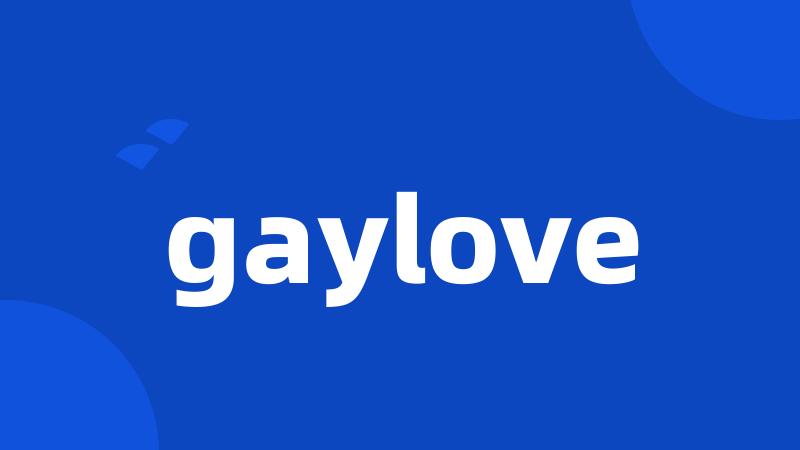 gaylove