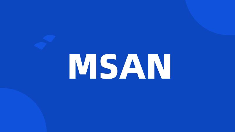 MSAN