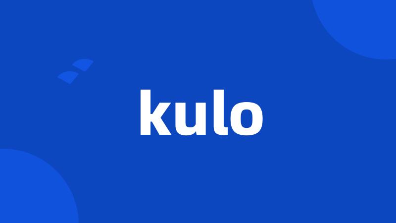 kulo