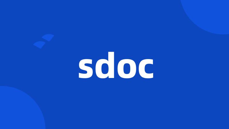 sdoc