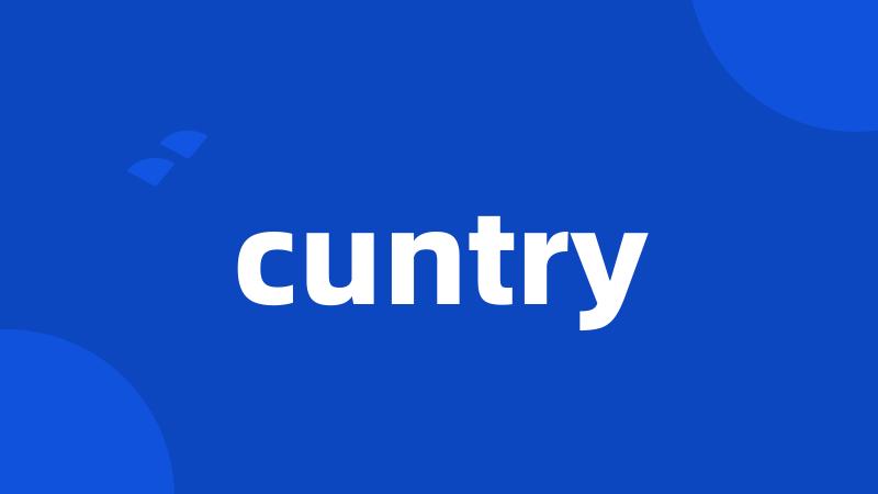 cuntry