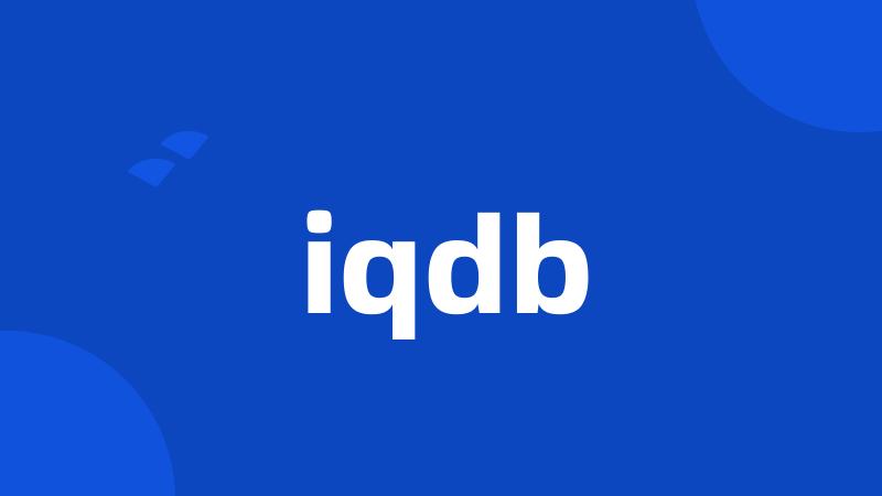 iqdb