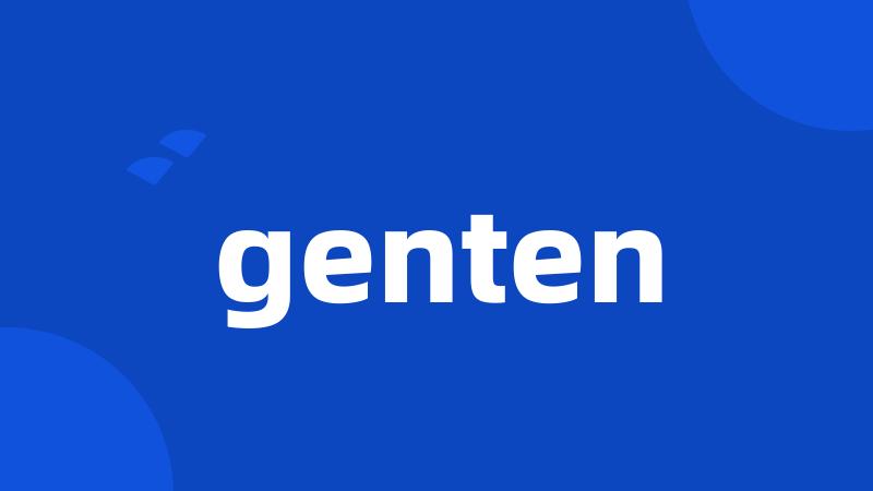 genten