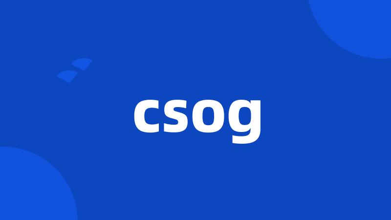 csog