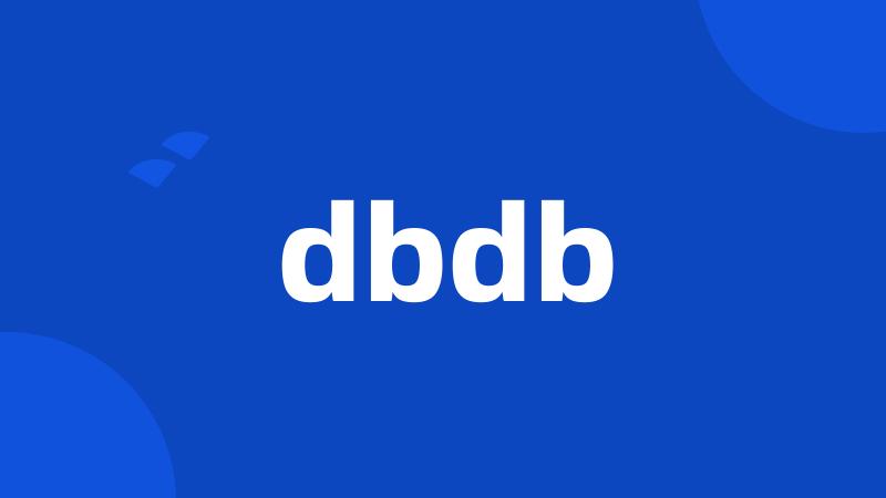 dbdb