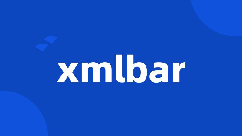 xmlbar