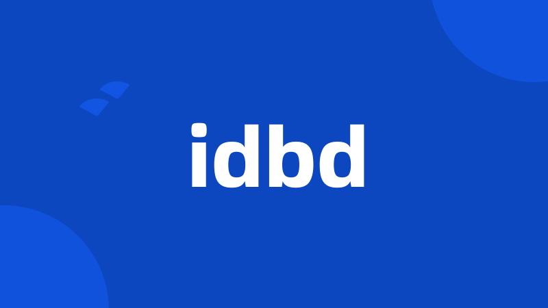 idbd