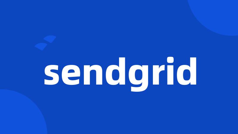 sendgrid