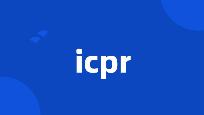 icpr