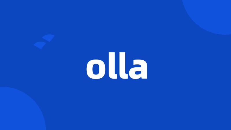 olla