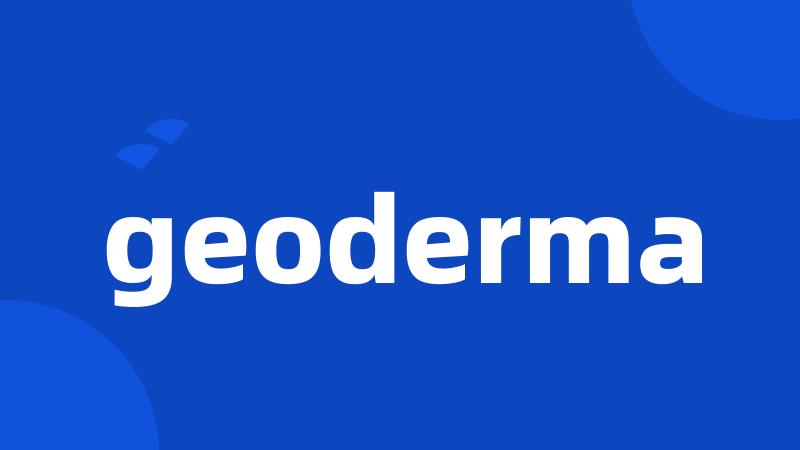 geoderma