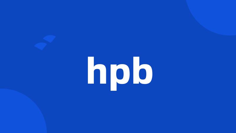 hpb