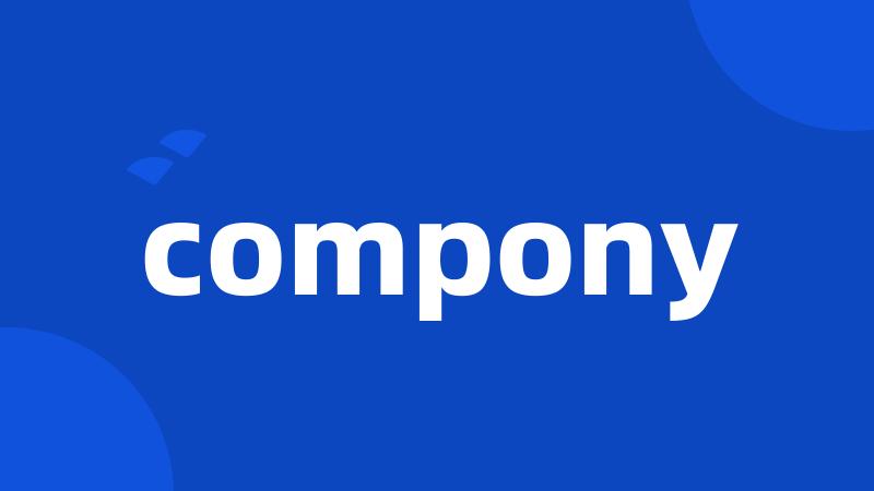 compony