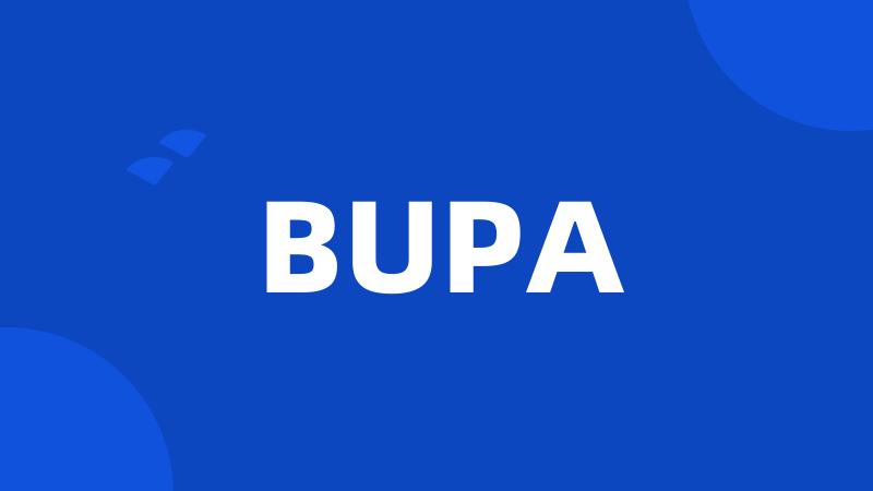 BUPA