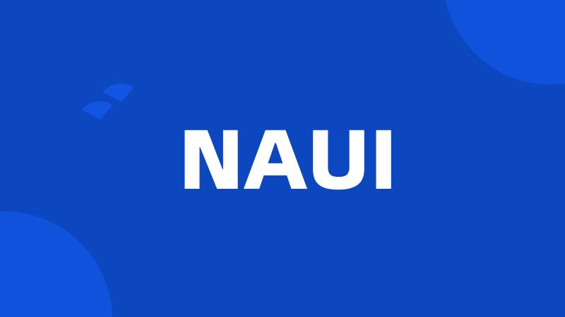 NAUI