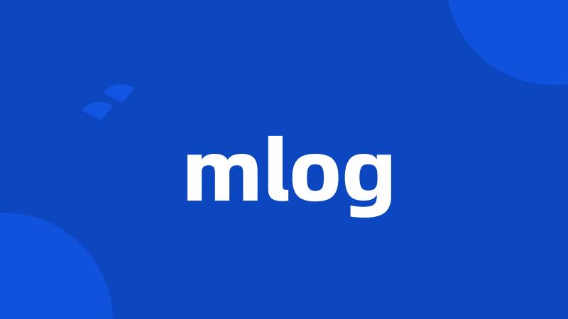 mlog