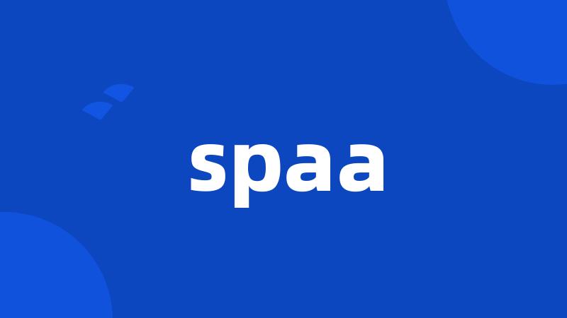 spaa