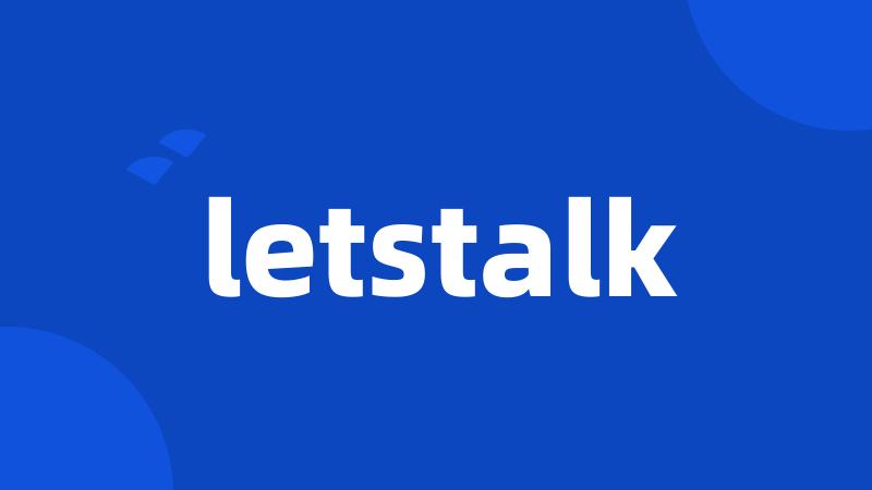 letstalk