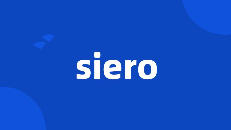 siero