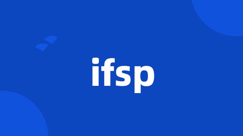 ifsp