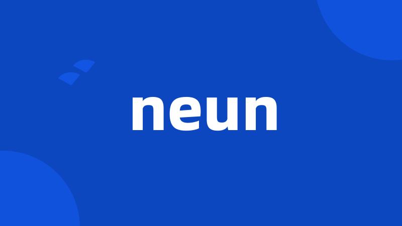 neun