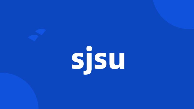 sjsu