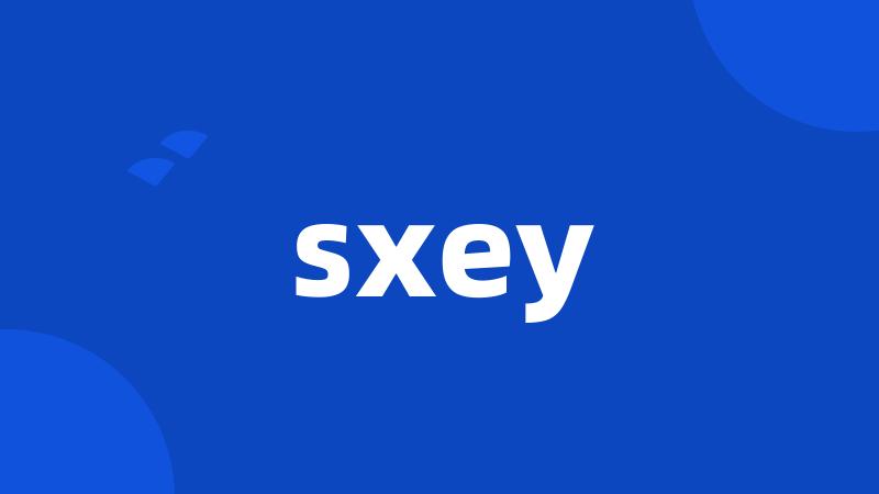 sxey