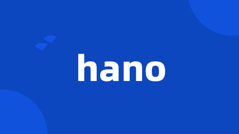 hano