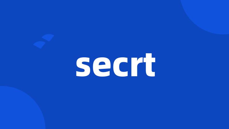 secrt