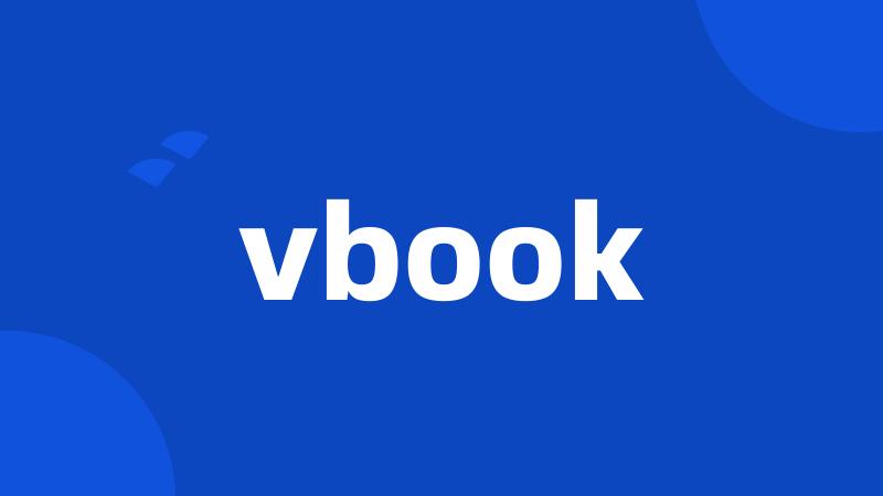 vbook