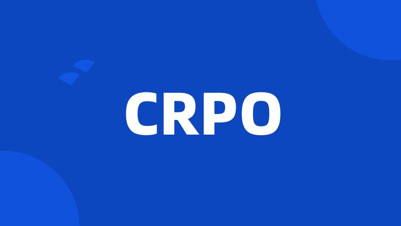 CRPO