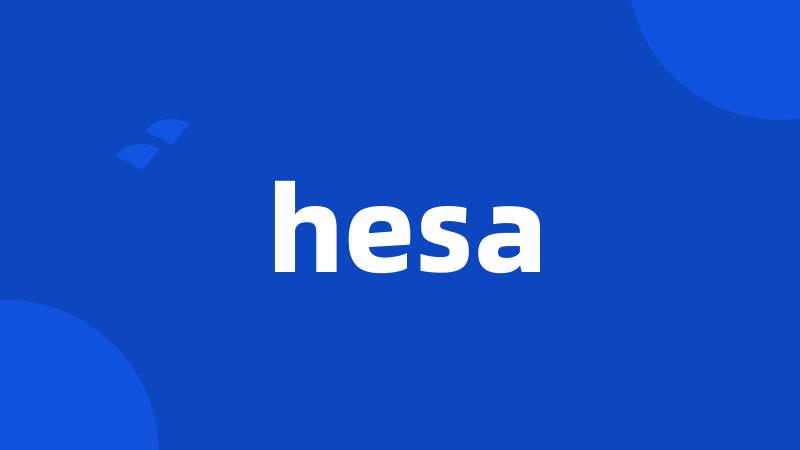 hesa