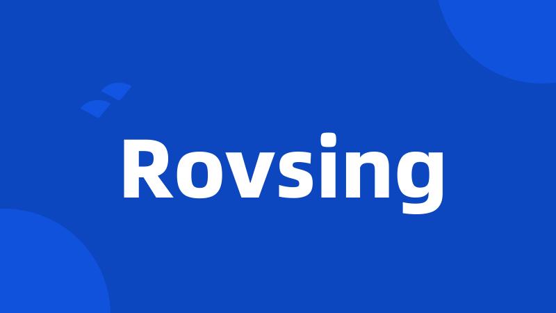 Rovsing