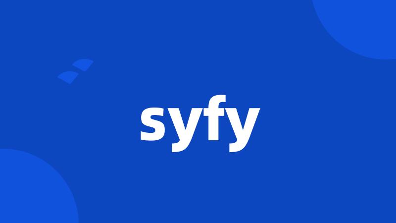 syfy