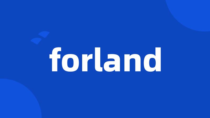 forland