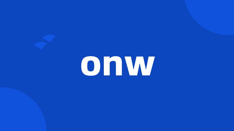 onw