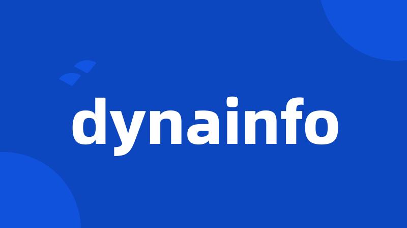 dynainfo