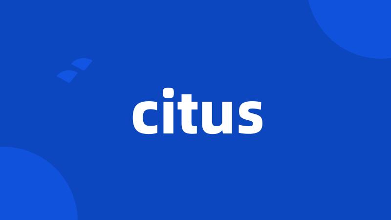 citus