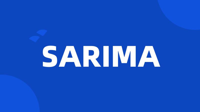 SARIMA